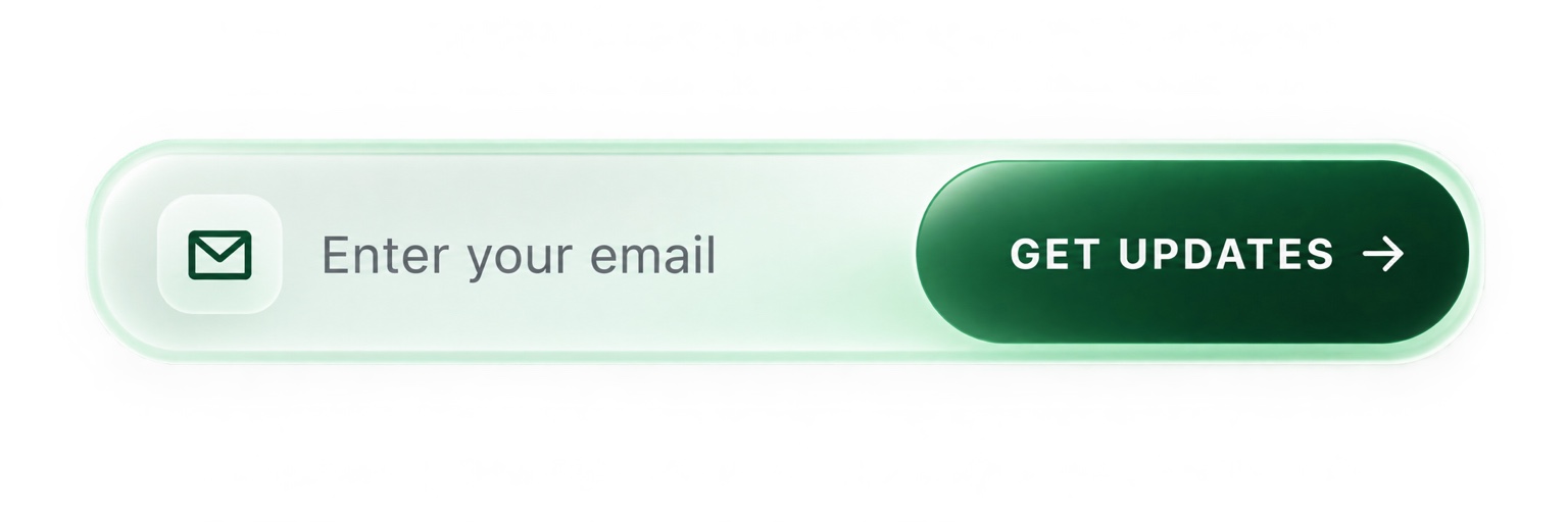 Email updates signup coming soon